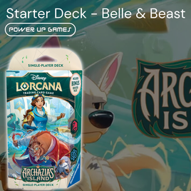 Disney Lorcana Archazia's Island Starter Set - Belle & Beast