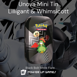 Pokemon Black Bolt White Flare (SV): Unova Mini Tin - Lilligant and Whimsicott