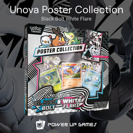 Pokemon Black Bolt White Flare (SV): Unova Poster Collection